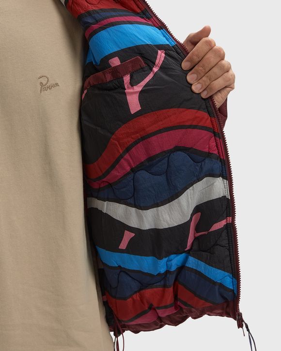 Wavy puffer jacket