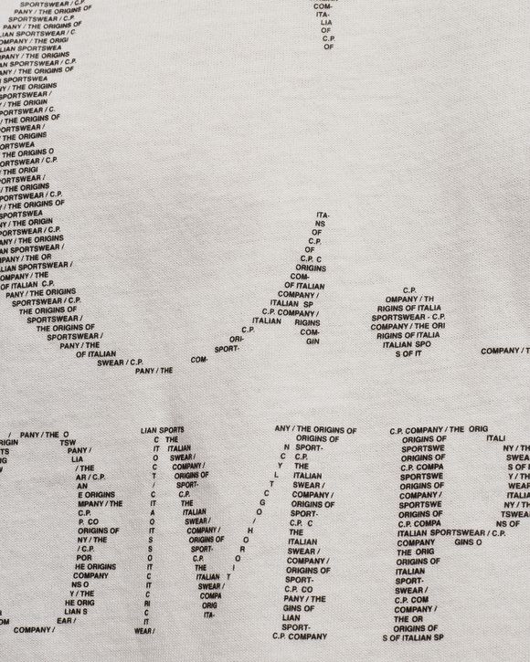 30/1 JERSEY LARGE LOGO T-SHIRT