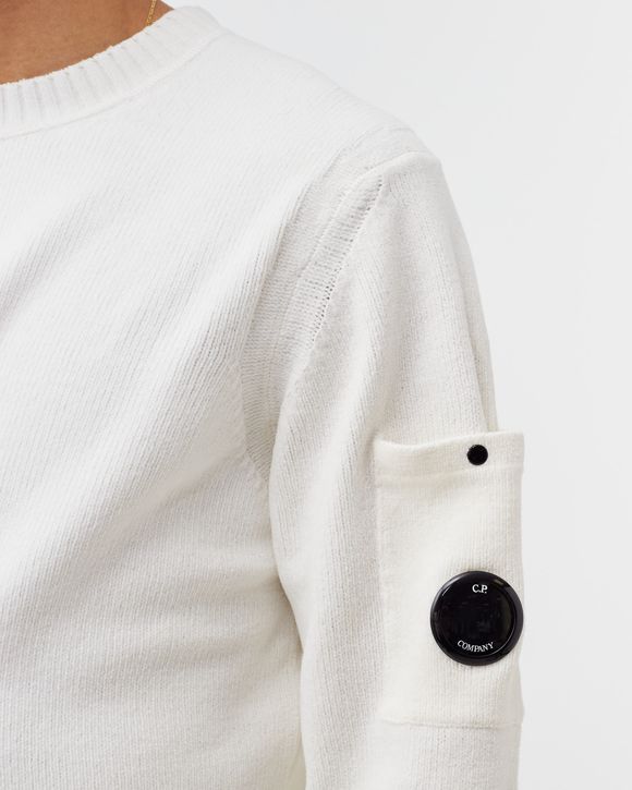 CHENILLE COTTON CREW NECK KNIT