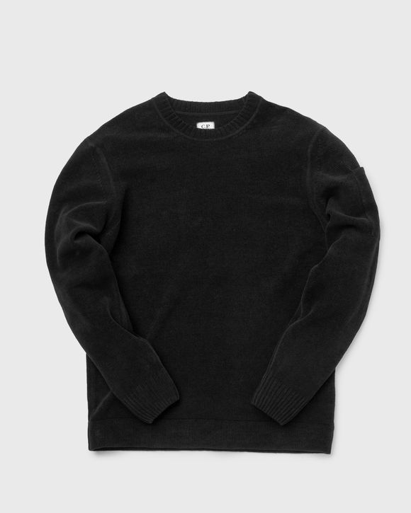 CHENILLE COTTON CREW NECK KNIT