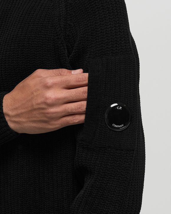 Chenille Cotton Crew Neck Knit