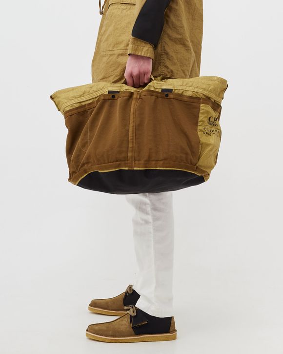 CLARKS X C.P.COMPANY Travel Bag in Lino WAX