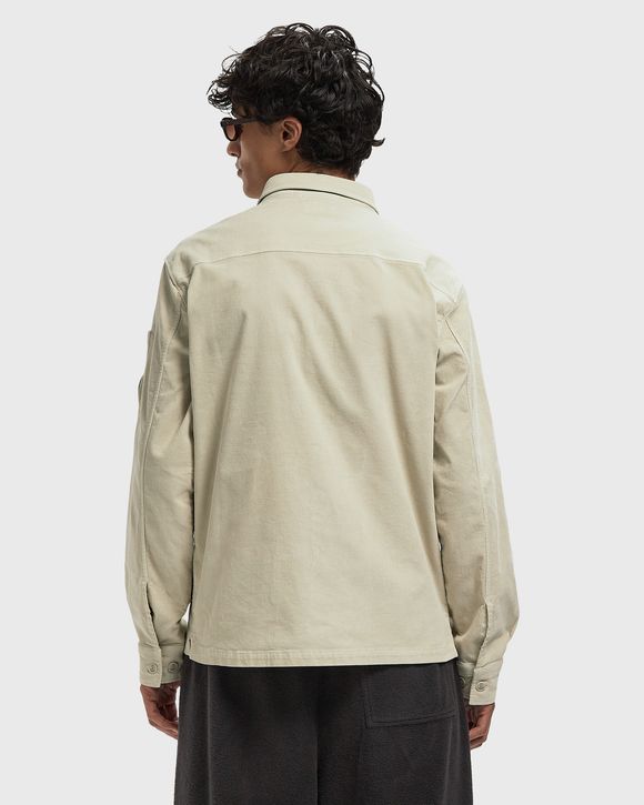 CORDUROY LONG SLEEVE BUTTON LENS SHIRT