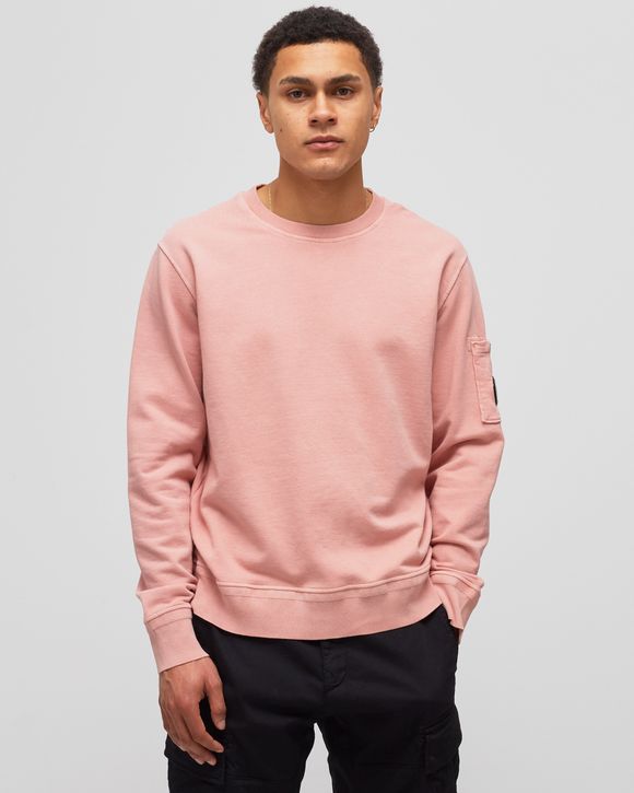 COTTON FLEECE RESIST DYED SWEATSHIRT