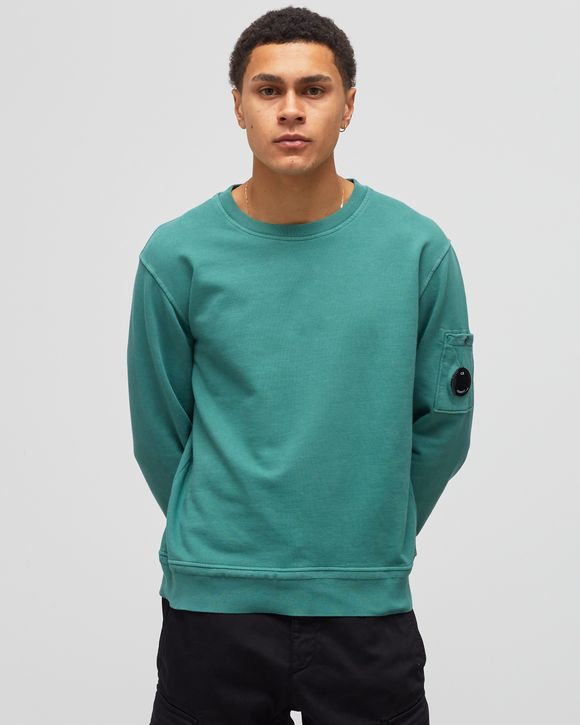 COTTON FLEECE RESIST DYED SWEATSHIRT