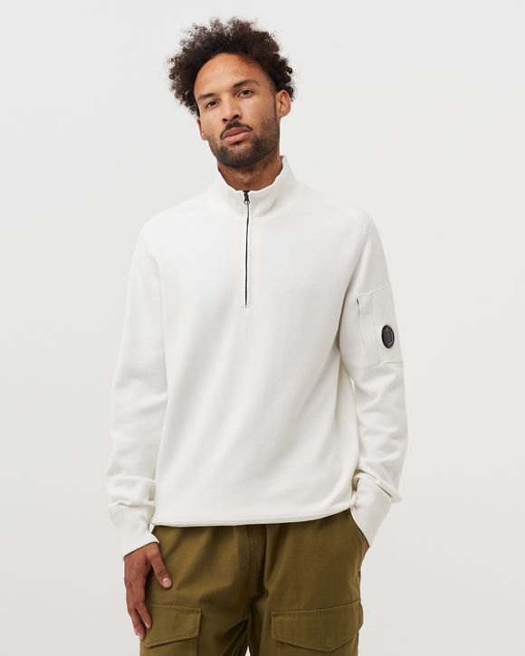 COTTON KNIT HALF ZIP