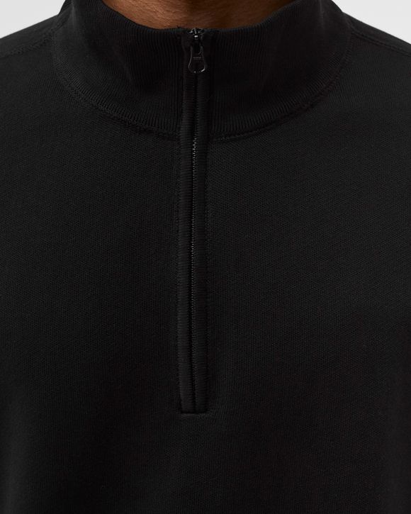 COTTON KNIT HALF ZIP