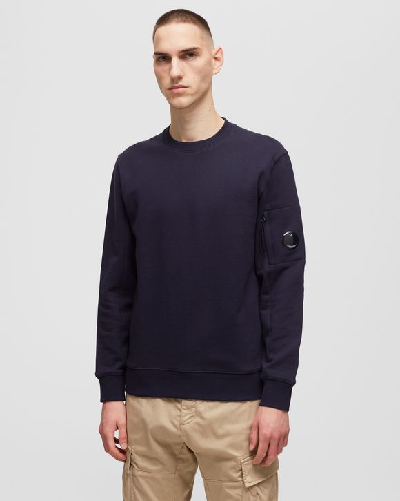 DIAGONAL RAISED FLEECE BACK LOGO SWEATSHIRT