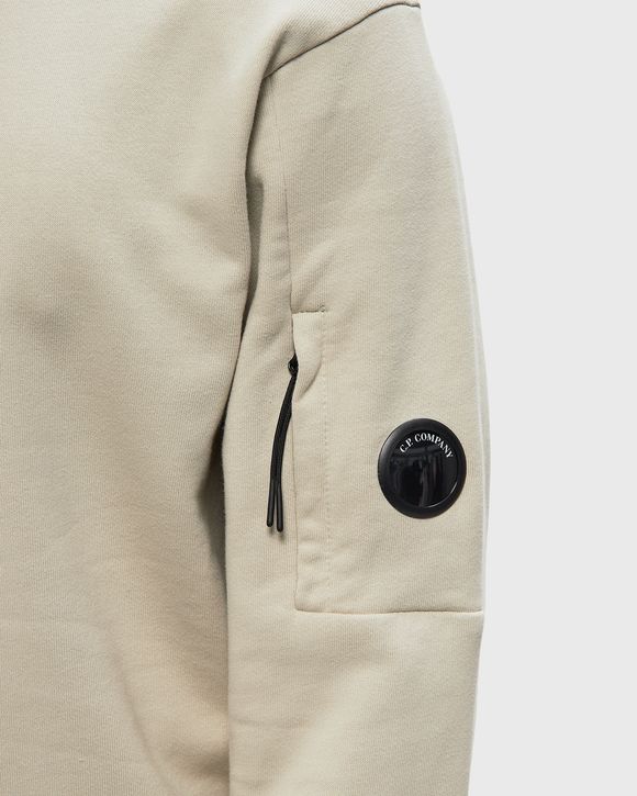 DIAGONAL RAISED FLEECE CREWNECK LENS SWEATSHIRT