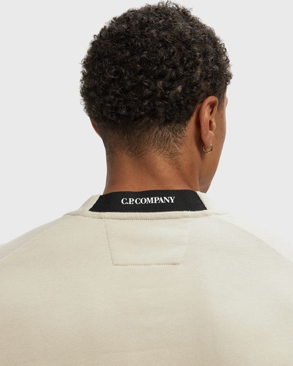 DIAGONAL RAISED FLEECE CREWNECK LENS SWEATSHIRT