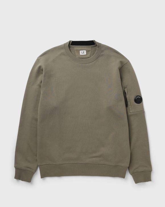 DIAGONAL RAISED FLEECE CREWNECK LENS SWEATSHIRT