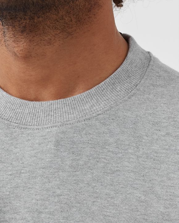 DIAGONAL RAISED FLEECE CREWNECK SWEATSHIRT