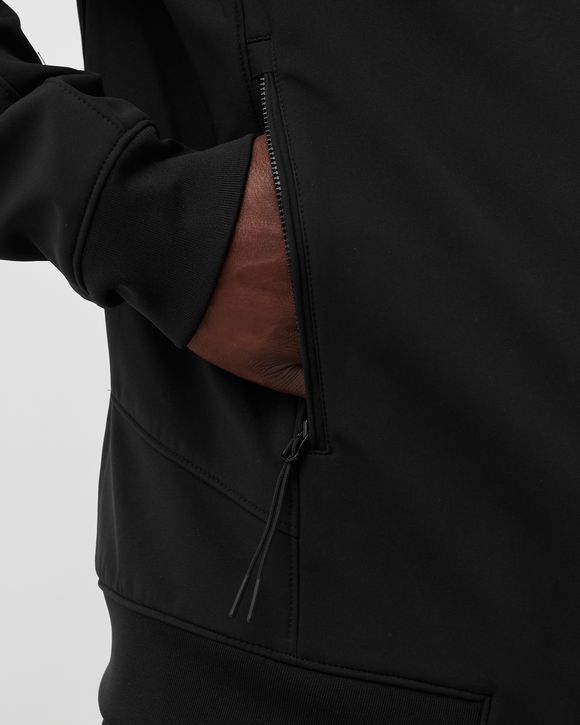 DIAGONAL RAISED FLEECE GOGGLE HOODIE