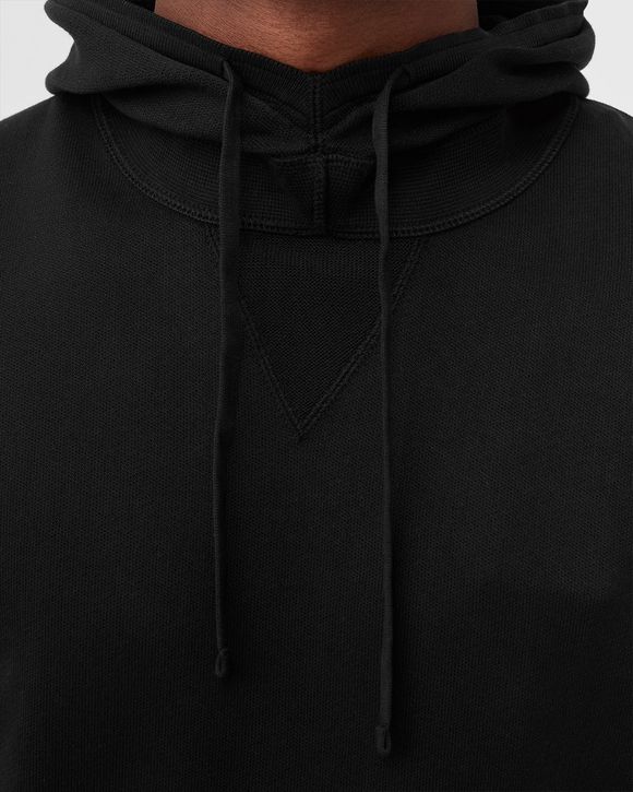 Diagonal Raised Fleece Hoodie