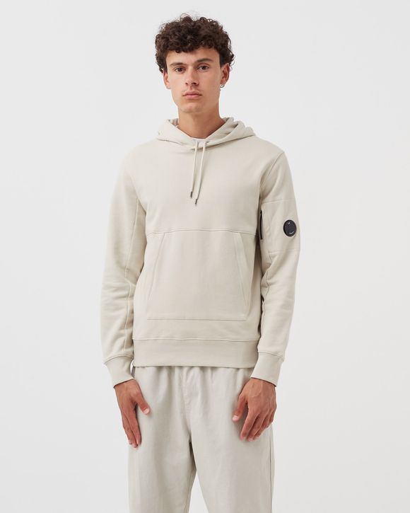 DIAGONAL RAISED FLEECE HOODIE