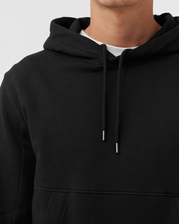 DIAGONAL RAISED FLEECE HOODIE