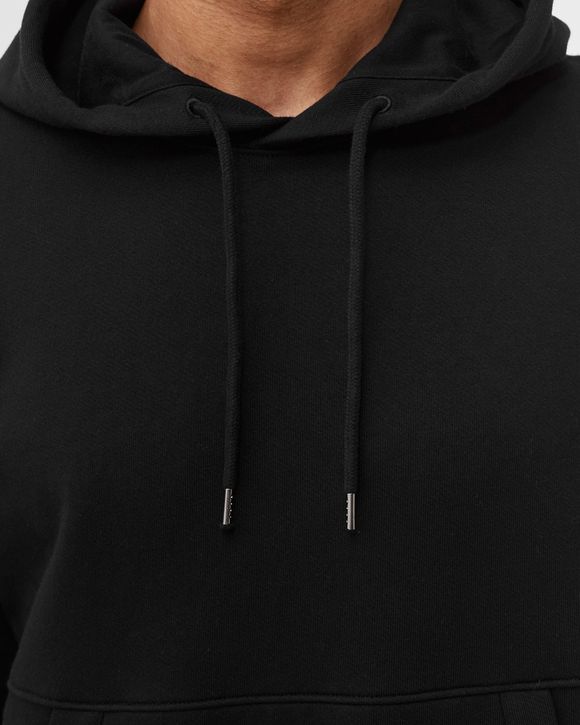 DIAGONAL RAISED FLEECE HOODIE