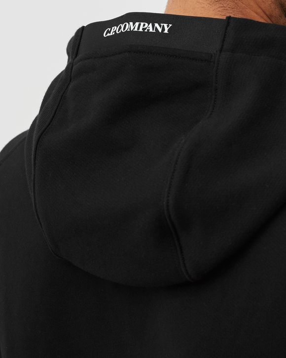 DIAGONAL RAISED FLEECE HOODIE