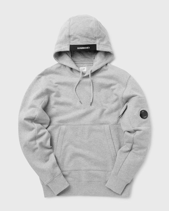 DIAGONAL RAISED FLEECE HOODIE