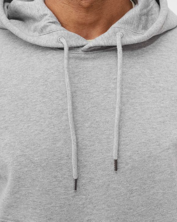 DIAGONAL RAISED FLEECE HOODIE