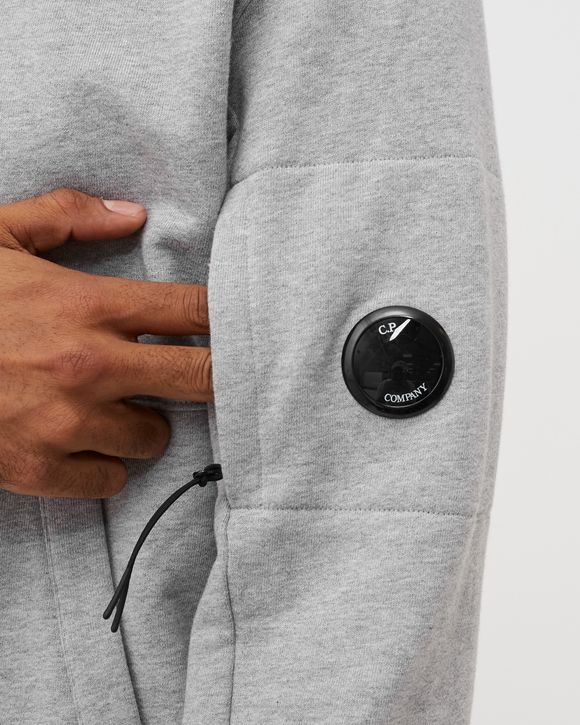 DIAGONAL RAISED FLEECE HOODIE