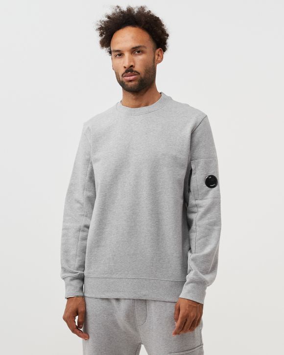 DIAGONAL RAISED FLEECE JUMPER