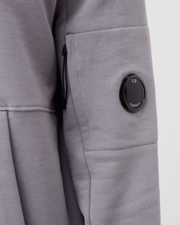 DIAGONAL RAISED FLEECE PULLOVER HOODIE