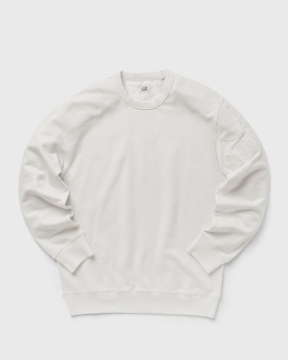 DIAGONAL RAISED FLEECE SLEEVE LOGO SWEATSHIRT