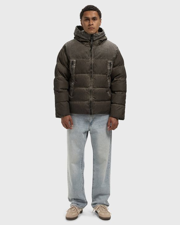 ECO-CHROME R MIXED GOGGLE DOWN JACKET