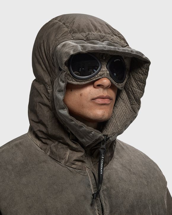 ECO-CHROME R MIXED GOGGLE DOWN JACKET