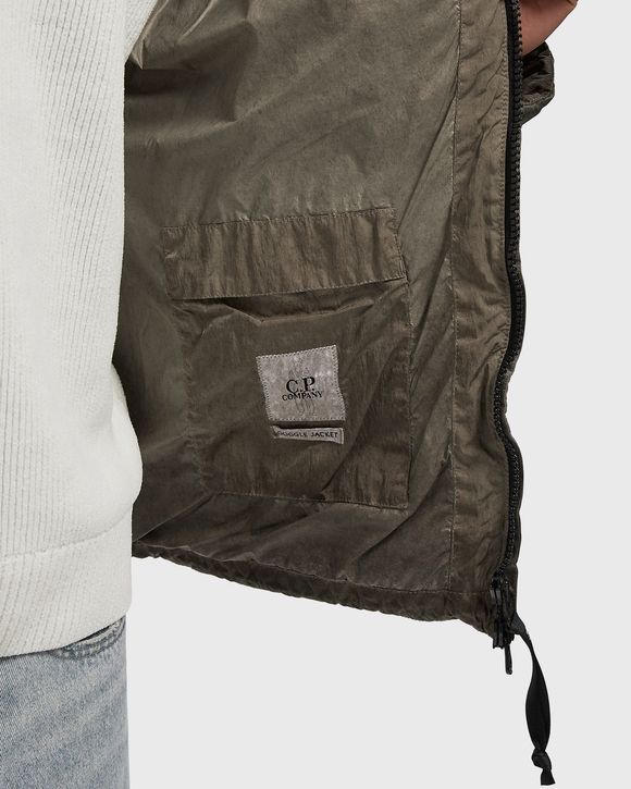 ECO-CHROME R MIXED GOGGLE DOWN JACKET