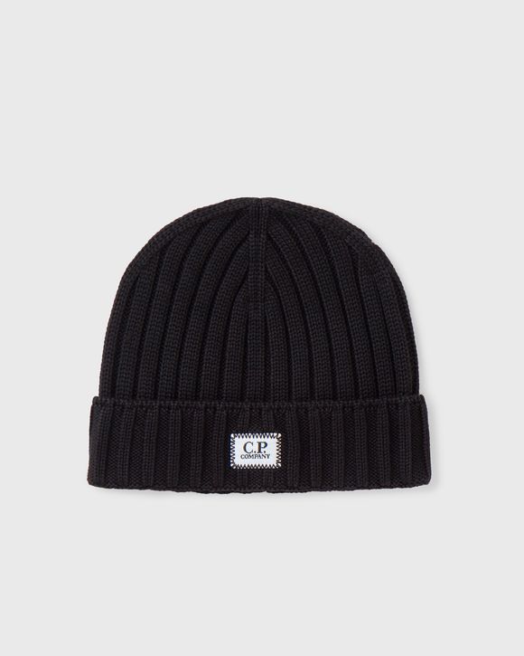 EXTRA FINE MERINO WOOL LOGO BEANIE