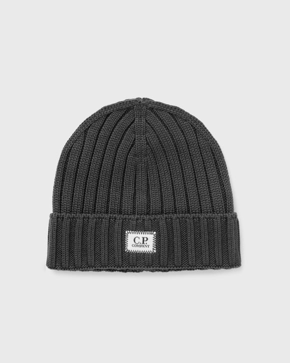 EXTRA FINE MERINO WOOL LOGO BEANIE