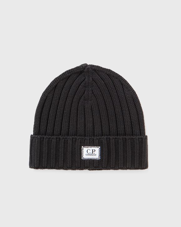 EXTRA FINE MERINO WOOL LOGO BEANIE