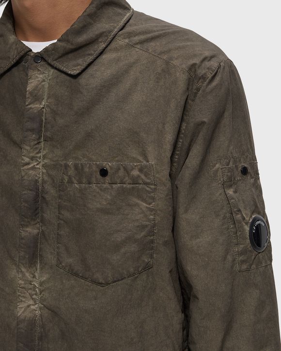 FLATT NYLON PADDED ZIPPED OVERSHIRT