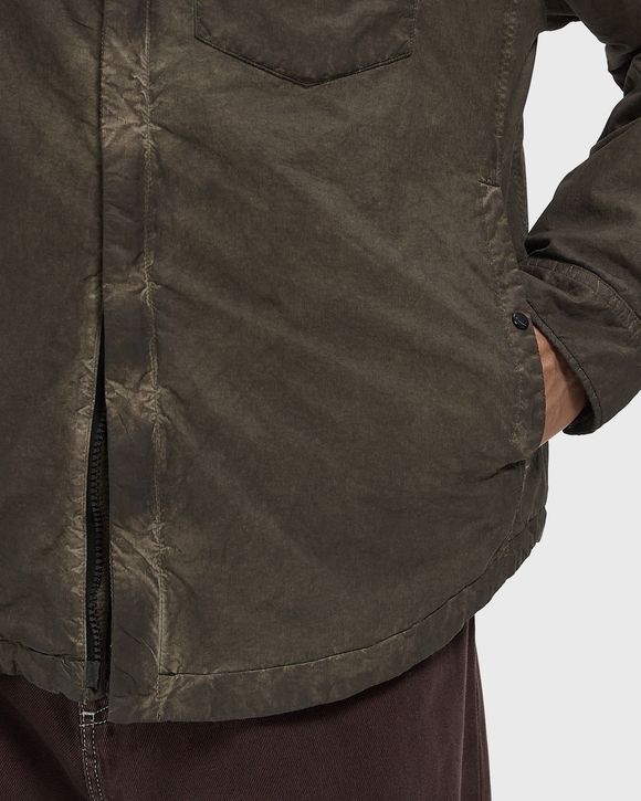FLATT NYLON PADDED ZIPPED OVERSHIRT
