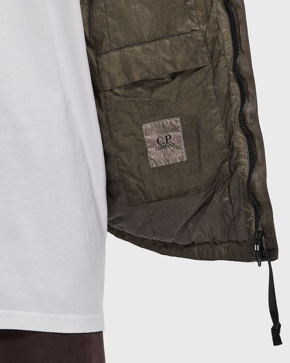 FLATT NYLON PADDED ZIPPED OVERSHIRT