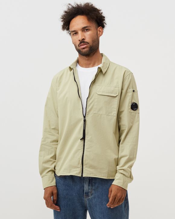 GABARDINE LS ZIP SHIRT