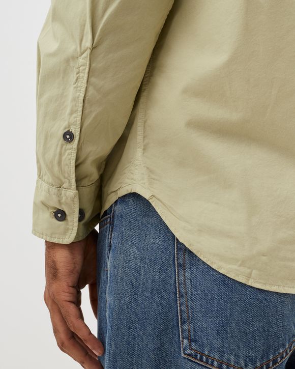 GABARDINE LS ZIP SHIRT