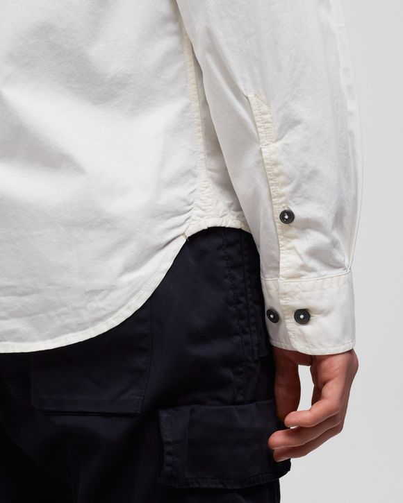 GABARDINE ZIPPED SHIRT