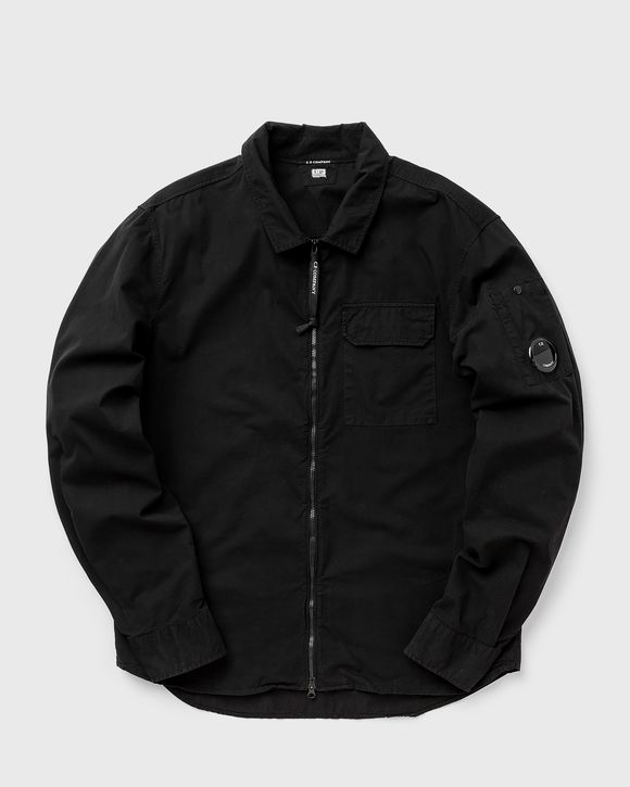 GABARDINE ZIPPED SHIRT