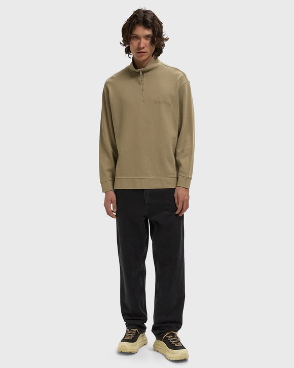 HALF ZIP SWEATSHIRT