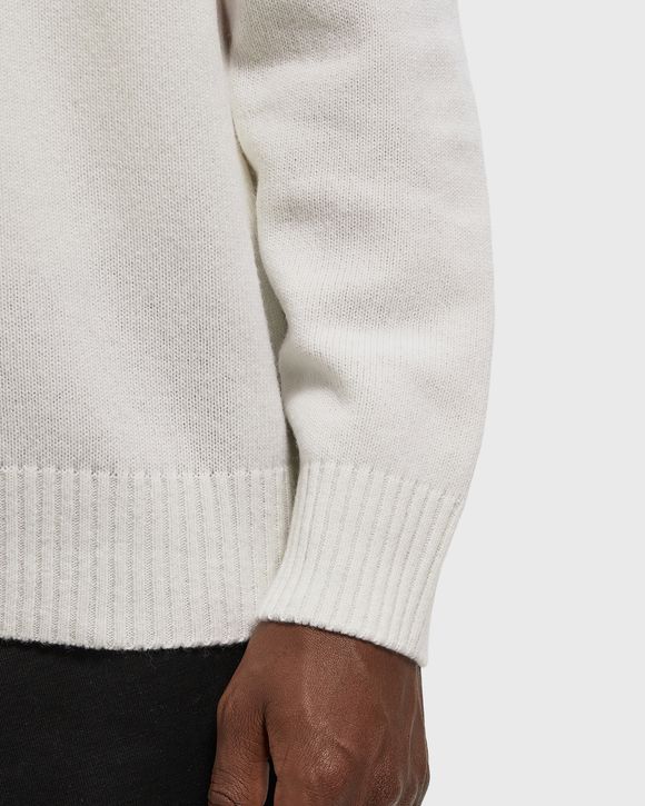 LAMBSWOOL GRS HALF ZIP SWEATER