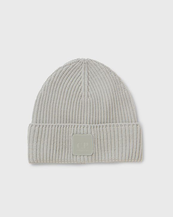 METROPOLIS EXTRA FINE MERINO WOOL LOGO BEANIE