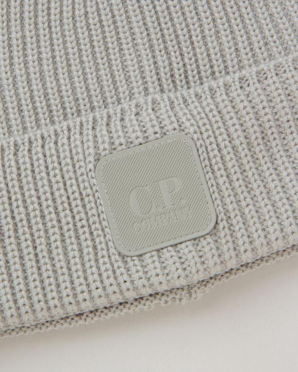 METROPOLIS EXTRA FINE MERINO WOOL LOGO BEANIE