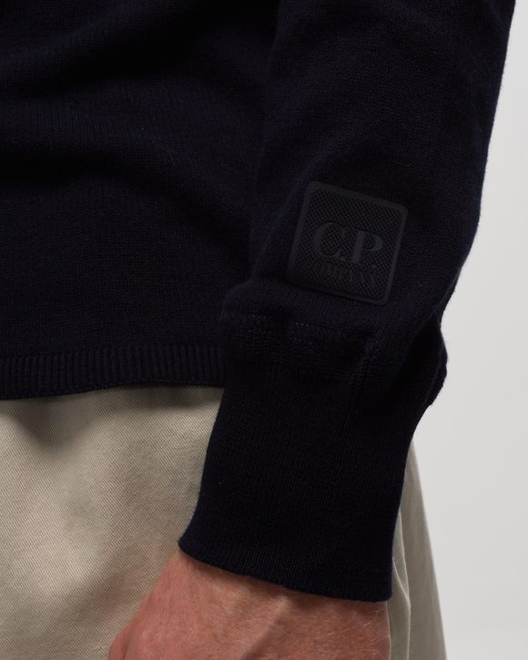 METROPOLIS SERIES COTTON CREPE ZIPPED KNIT