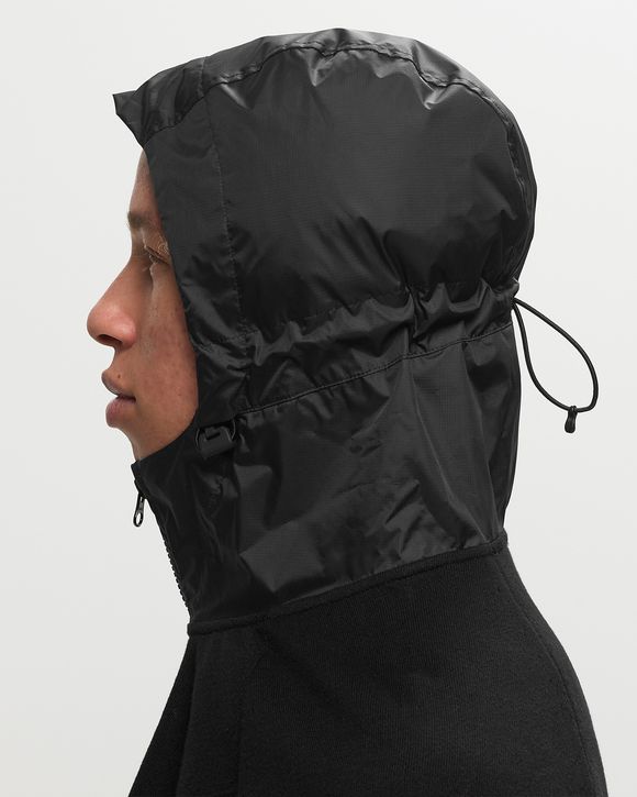 METROPOLIS SERIES DOUBLE MIXED ZIPPED HOODIE