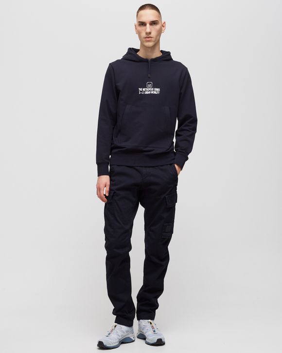 METROPOLIS SERIES STRETCH FLEECE GRAPHIC HOODIE