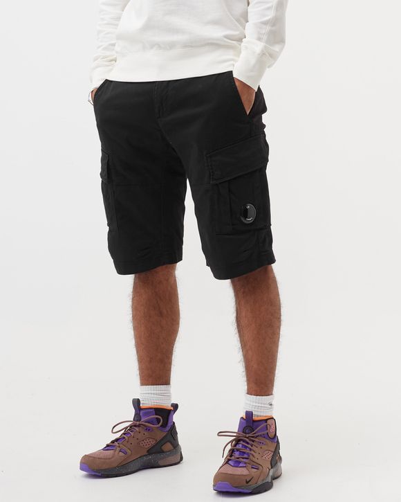 STRETCH SATEEN CARGO SHORTS