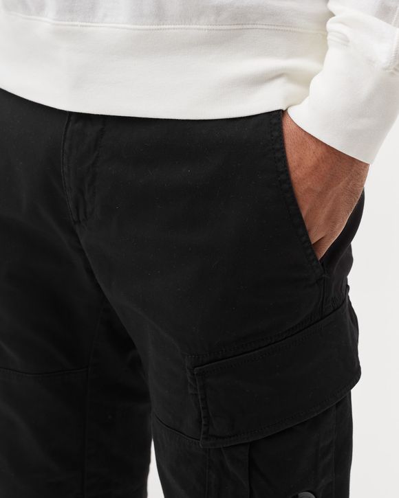 STRETCH SATEEN CARGO SHORTS